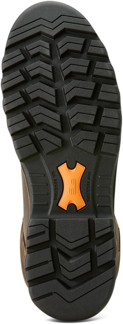 Мужские ботинки ARIAT Turbo Duratread 6 с водонепроницаемым верхом и карбоновым носком, темно-коричневый — фото 3