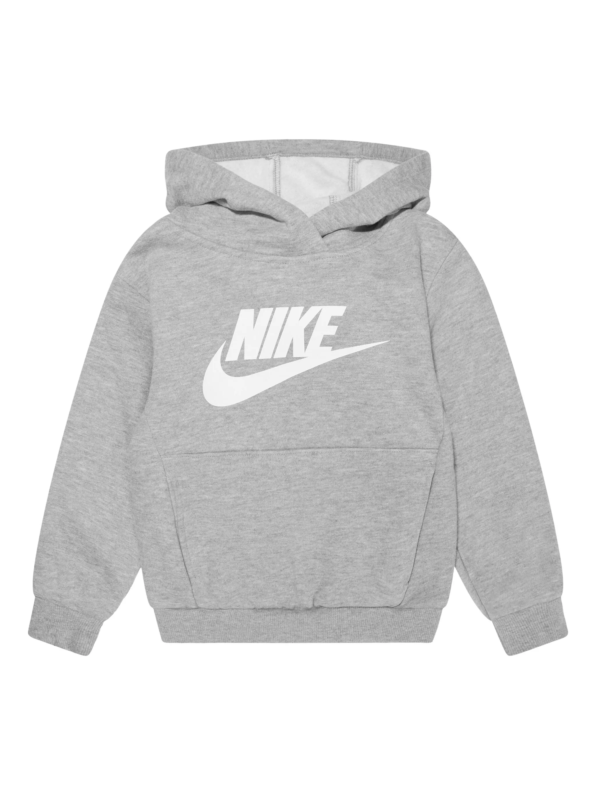 Флисовый спортивный костюм Club Nike Kids, серый — фото 3