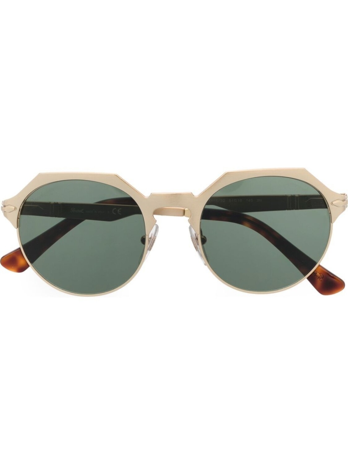 

Солнцезащитные очки в круглой оправе Persol, золотой
