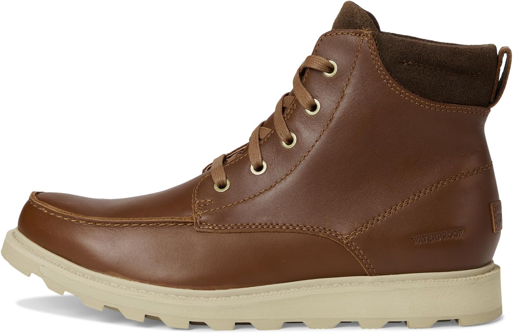 Ботинки SOREL Madson Ii Moc Toe Waterproof, цвет Velvet Tan/Tobacco — фото 4
