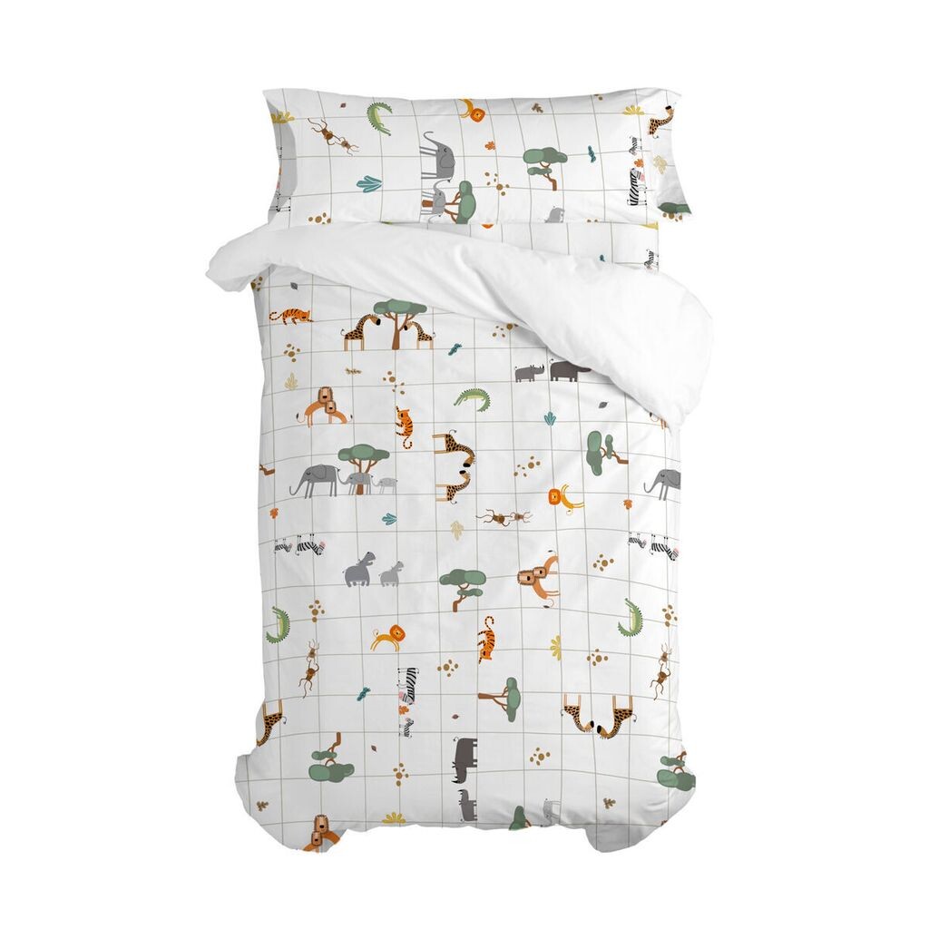 

Комплект пододеяльников HappyFriday Mini Savanna Colorful, 2 предмета