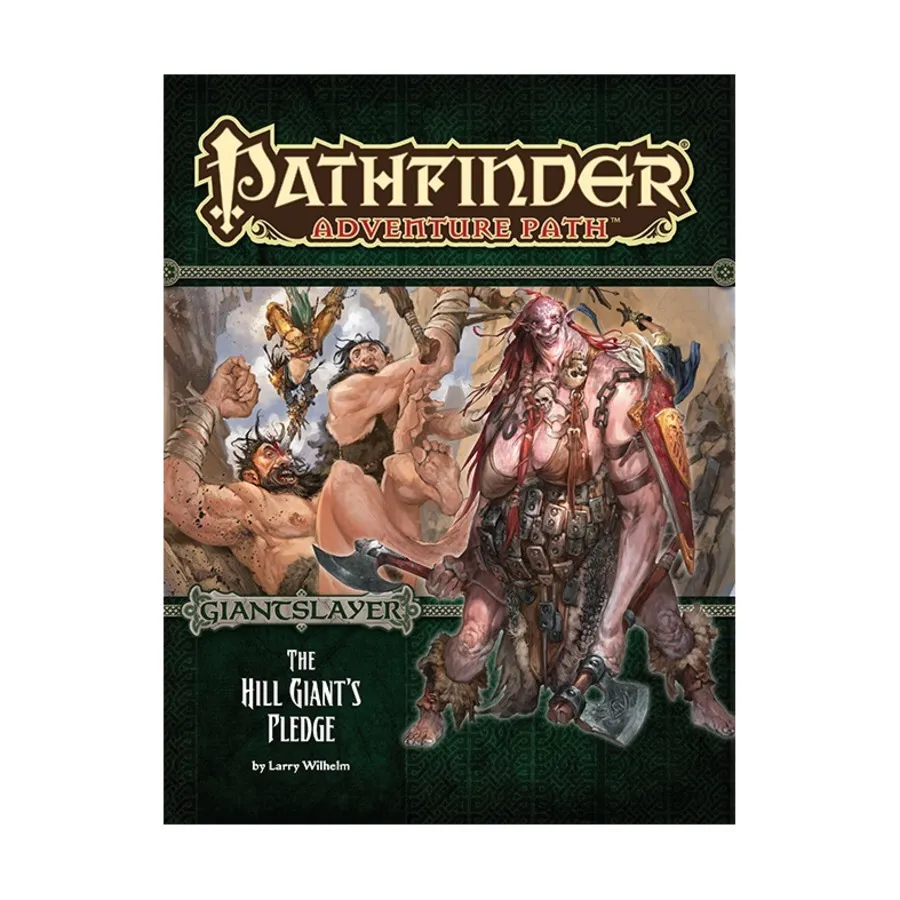 

#92 "Giantslayer #2 - The Hill Giant's Pledge", Pathfinder Roleplaying Game (1st Edition) - Adventure Path #091 - #120, мягкая обложка