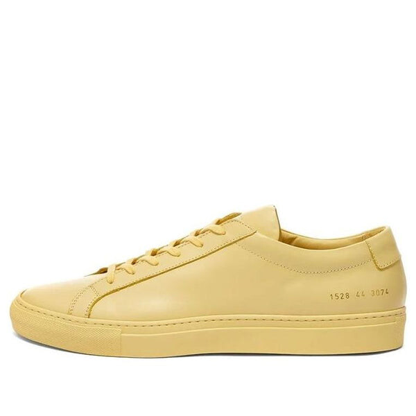 

Кроссовки achilles low 'yellow' Common Projects, желтый