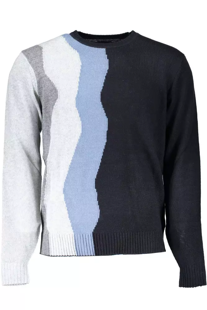 

Синий акриловый мужской свитер Marciano By Guess