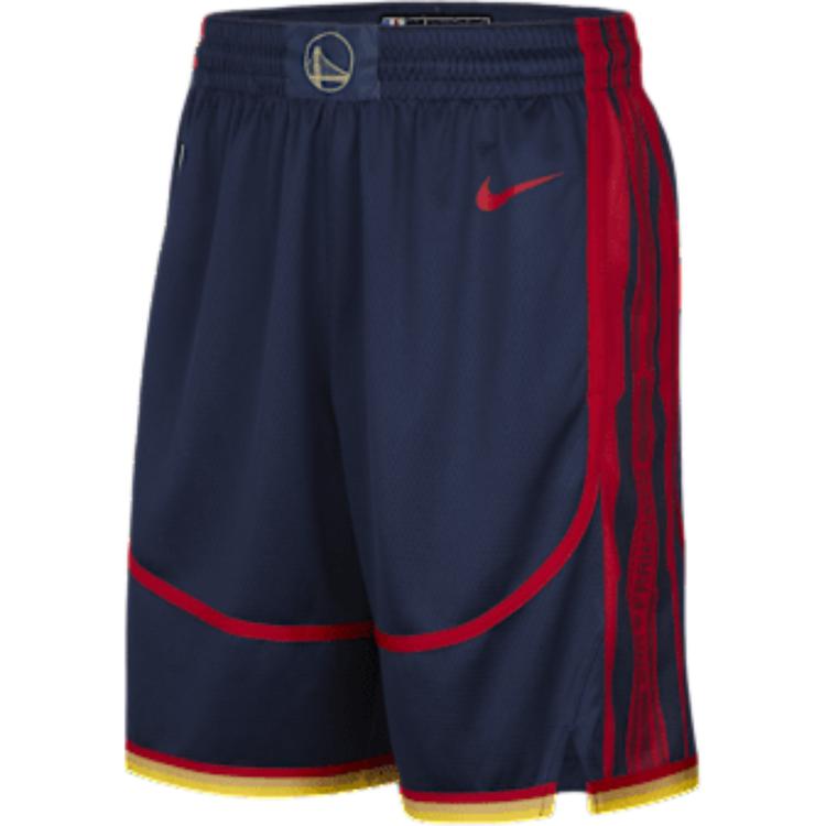 Nike Шорты Golden State Warriors 2024/25 City Edition мужские Dri FIT NBA Swingman — фото 3