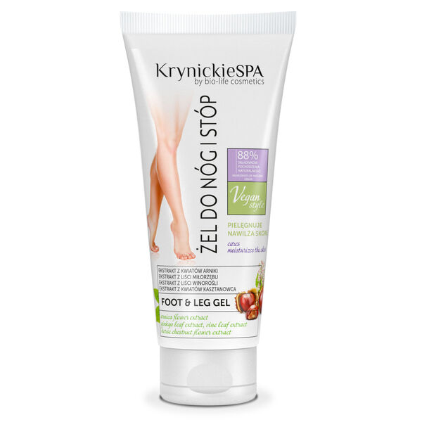 

Питательный и увлажняющий гель для ног и ступней, 200 г Krynickie Spa