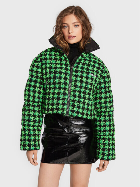 

Зимняя куртка стандартного кроя Msgm, зеленый