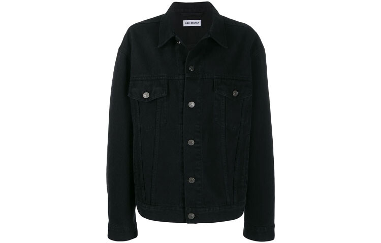 

Balenciaga Женская Джинсовая Куртка, цвет Black