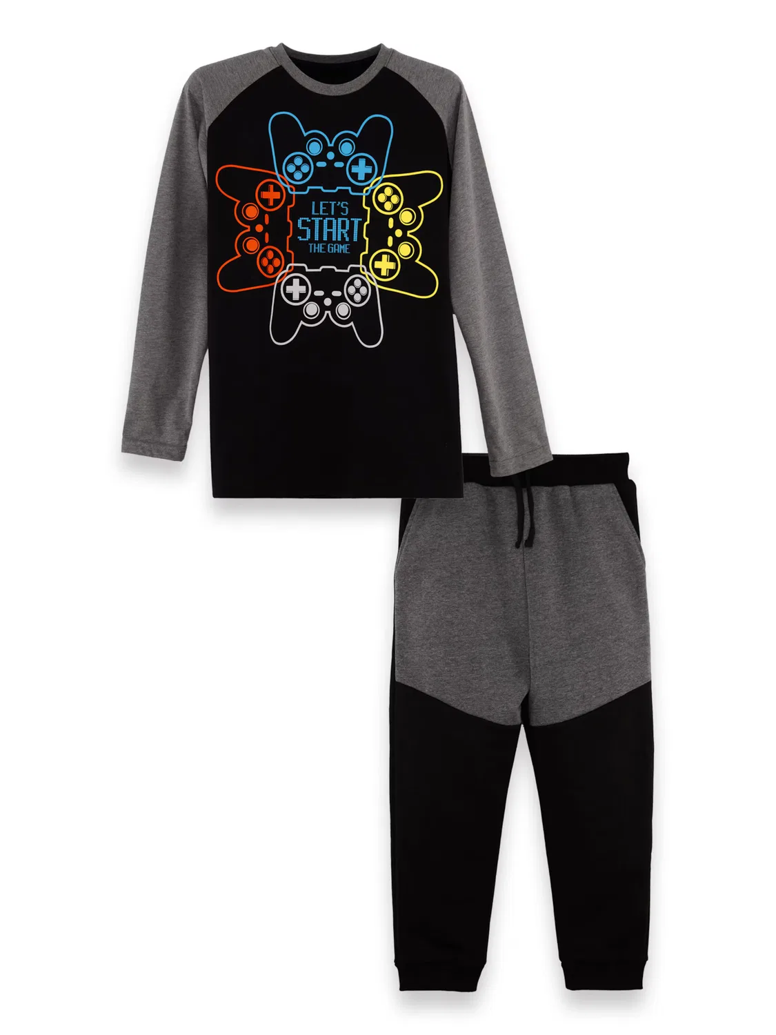 Футболка Denokids CFF-25S1-081 черного цвета
