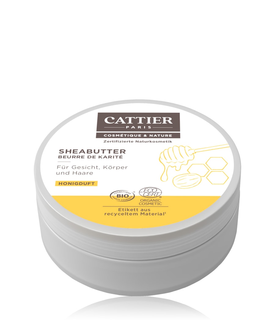 

Масло для тела Cattier Körperpflege Sheabutter - Honigduft, 100g