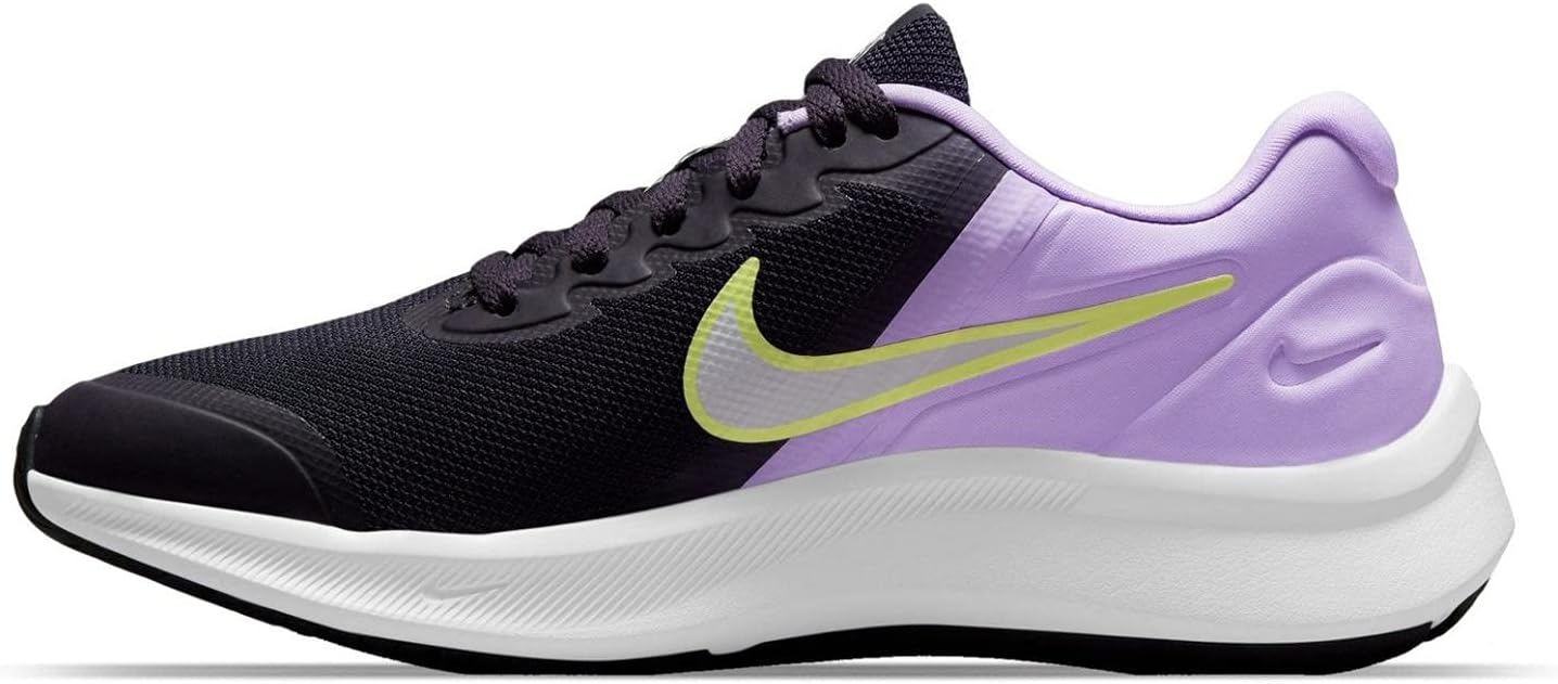 

Детские кроссовки Nike Star Runner 3 Black/Black-Dk Smoke Grey (DA2776 001), фиолетовый