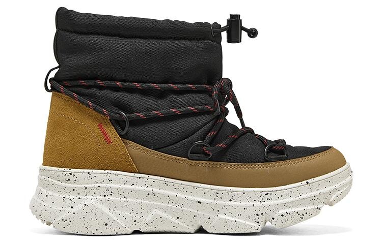 Женские сапоги Skechers Bobs на толстой подошве, коричневый/черный — фото 2