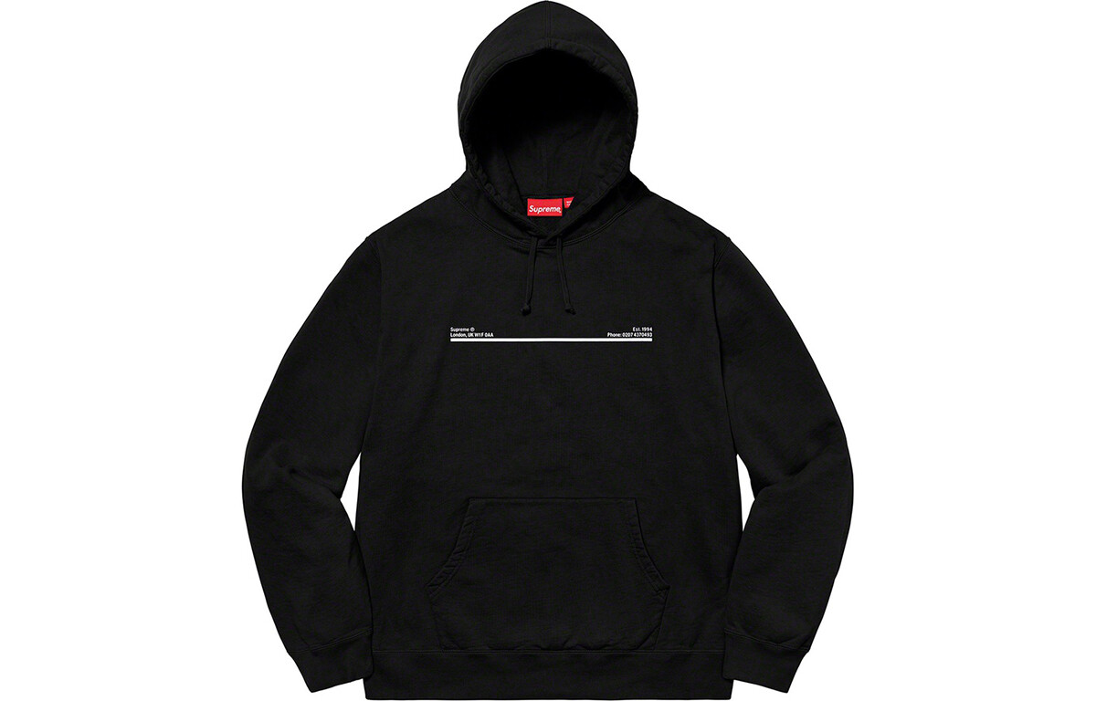 

Худи унисекс Supreme, слоновая кость
