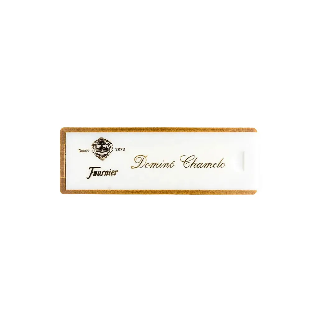 

Детская настольная игра Fournier Domino Set Chamelo Ivory Plastic Box, золотой