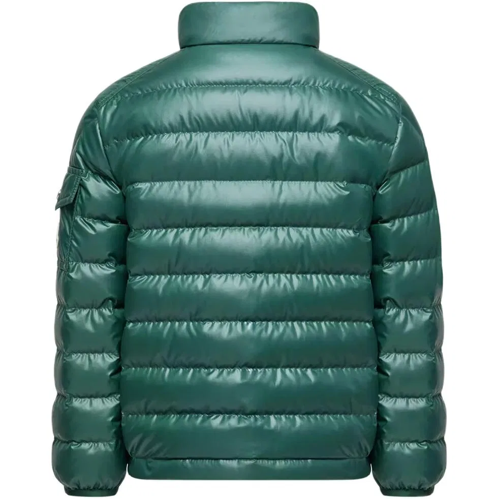 Детская пуховая куртка Moncler Emerald Green — фото 3