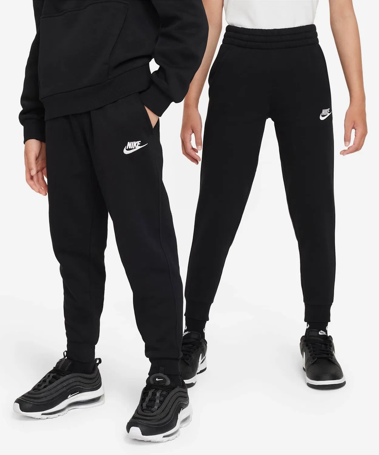 Джоггеры Nike Sportswear Club Fleece для детей, чёрные