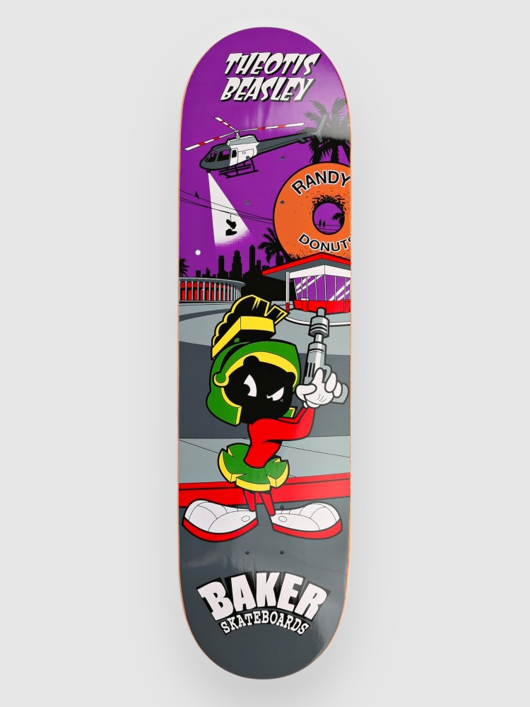 

Дека для скейтборда Baker Theotis Beasley Marvin In The Hood 8.25″ Skateboard Deck, purple/gray