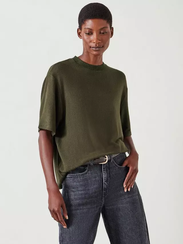 

Футболка HUSH Elle Supersoft, цвет khaki/green