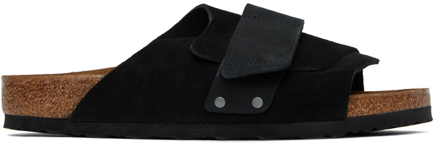 

Черные сандалии Birkenstock Kyoto