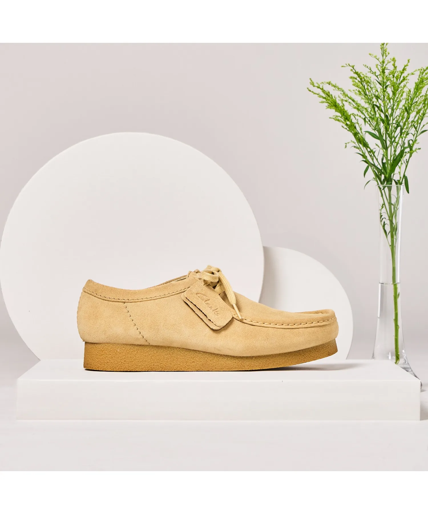 Мужские мокасины с водонепроницаемостью WallabeeEVO WP Clarks чёрные — фото 4
