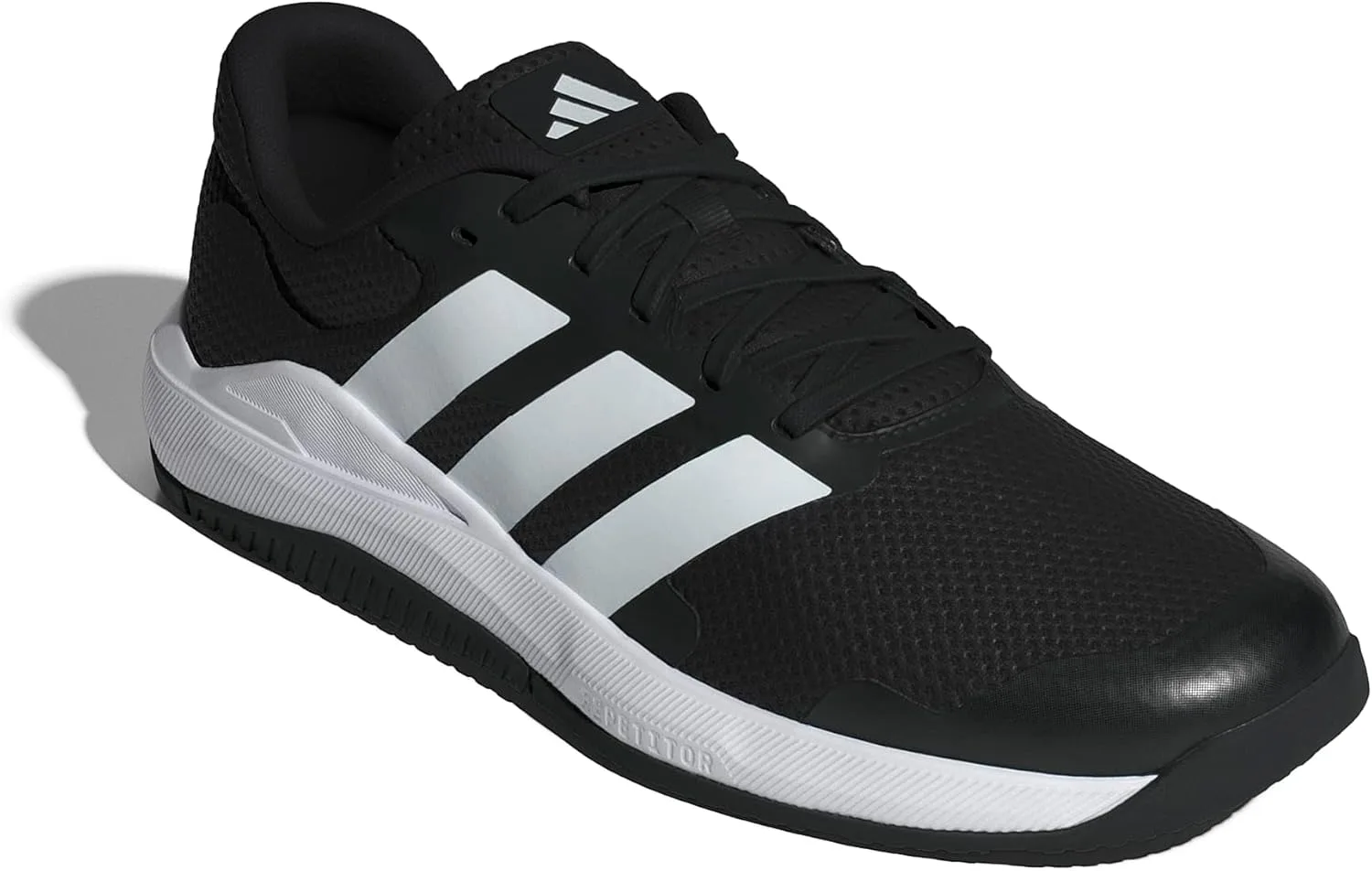 Мужские тренировочные кроссовки Adidas Dropset Base, белый/черный/красный — фото 3