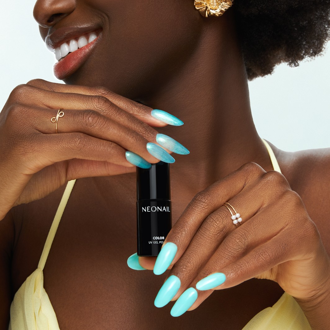 Лак для ногтей gel polish Neonail, aqua siren, объем 7.2 мл — фото 3