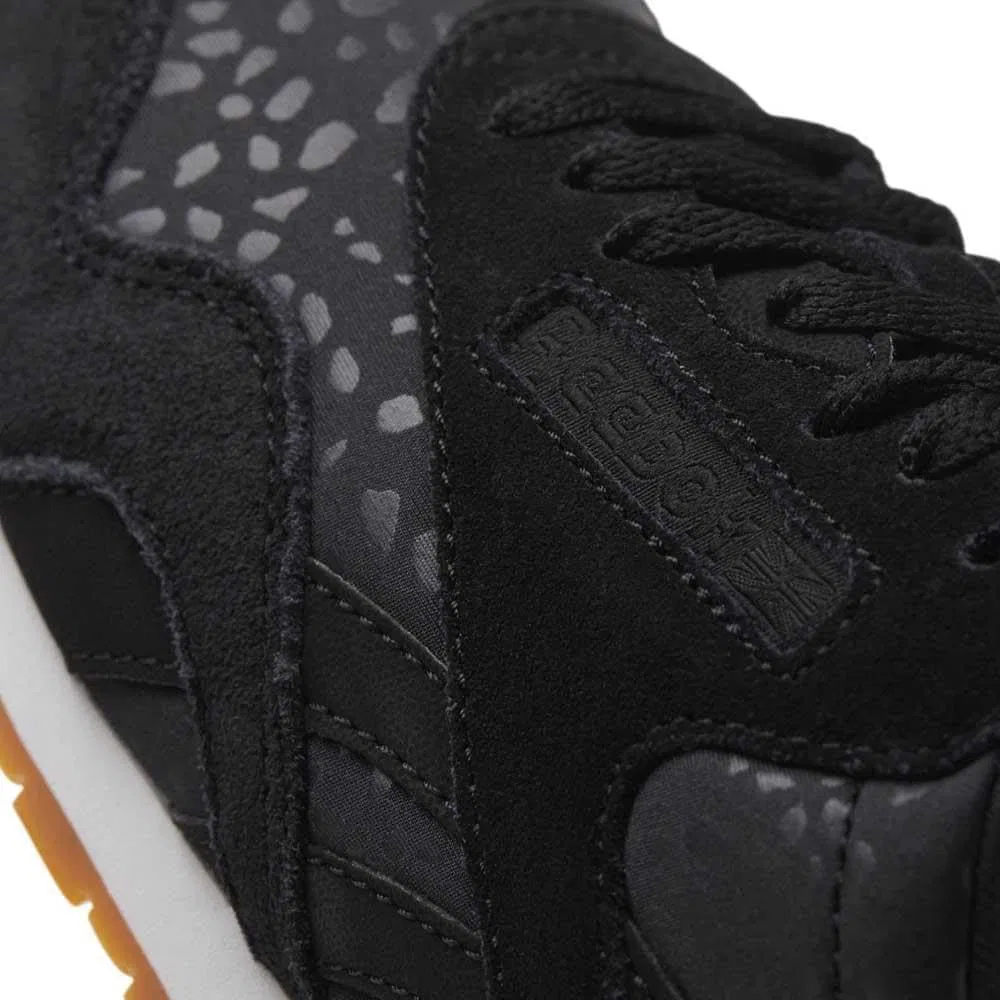Кроссовки для фитнеса Reebok Girls' Cl Nylon Slim Txt Lux, Black White Rubber 000 — фото 2