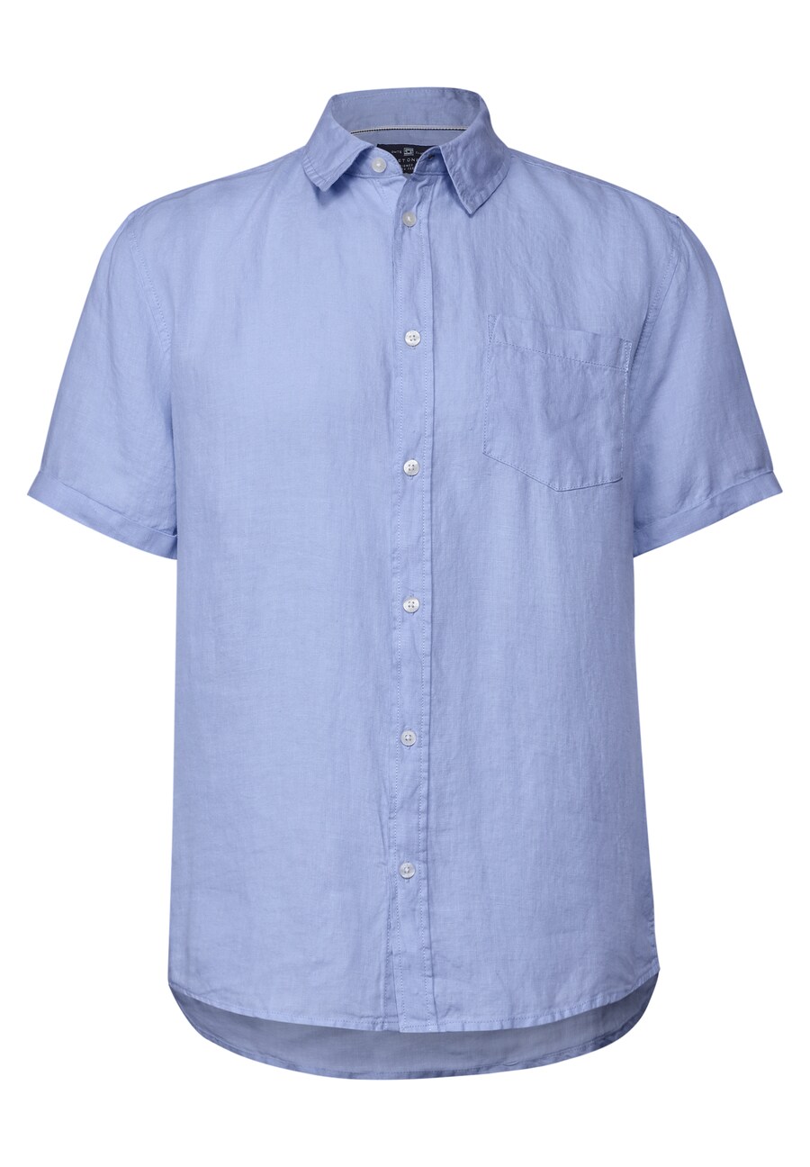 

Рубашка на пуговицах классического кроя Street One MEN, mottled blue