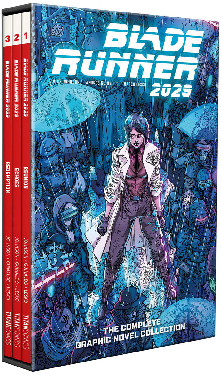 

Новелла Blade Runner 2029 Volume 1-3 Graphic Novel Box Set