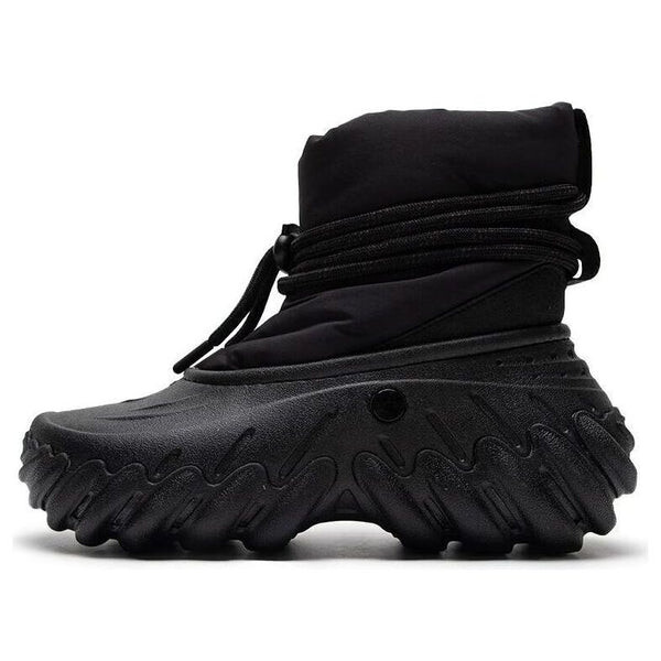 

Кроссовки echo boot 'black' Crocs, черный