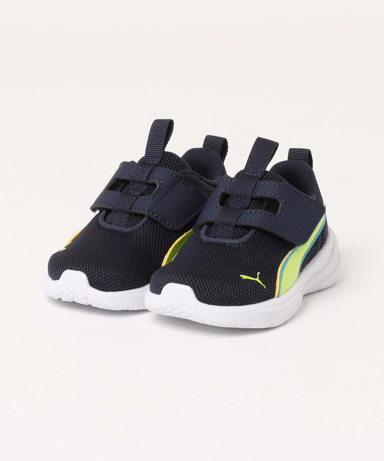 Детские кроссовки PUMA Rickie Runner NU для мальчика тёмно-синие