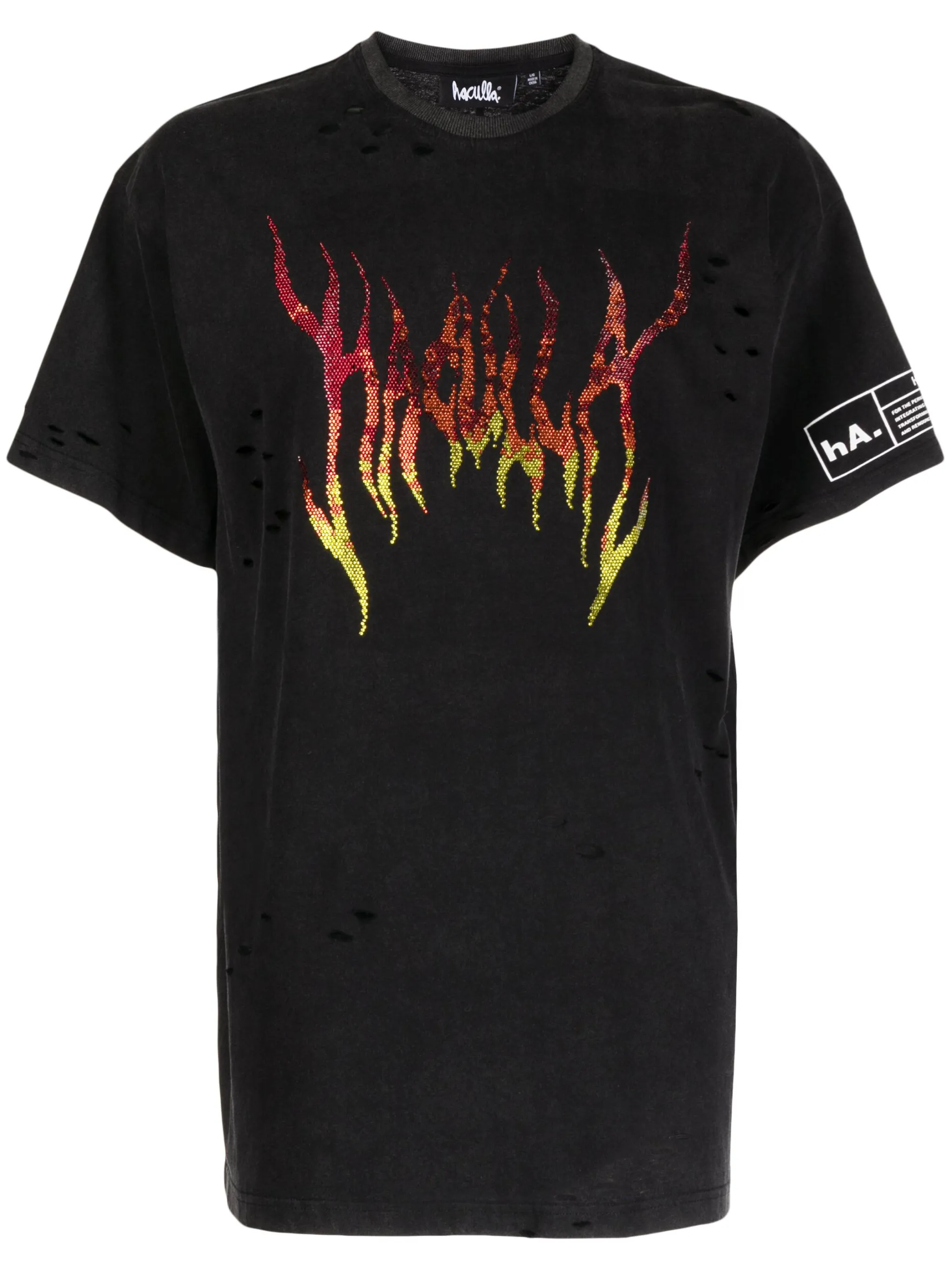 

Футболка с логотипом Haculla, черный