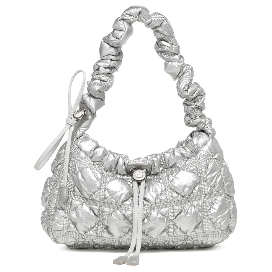 

CARLYN Сумка через плечо женская серебристая, Silver