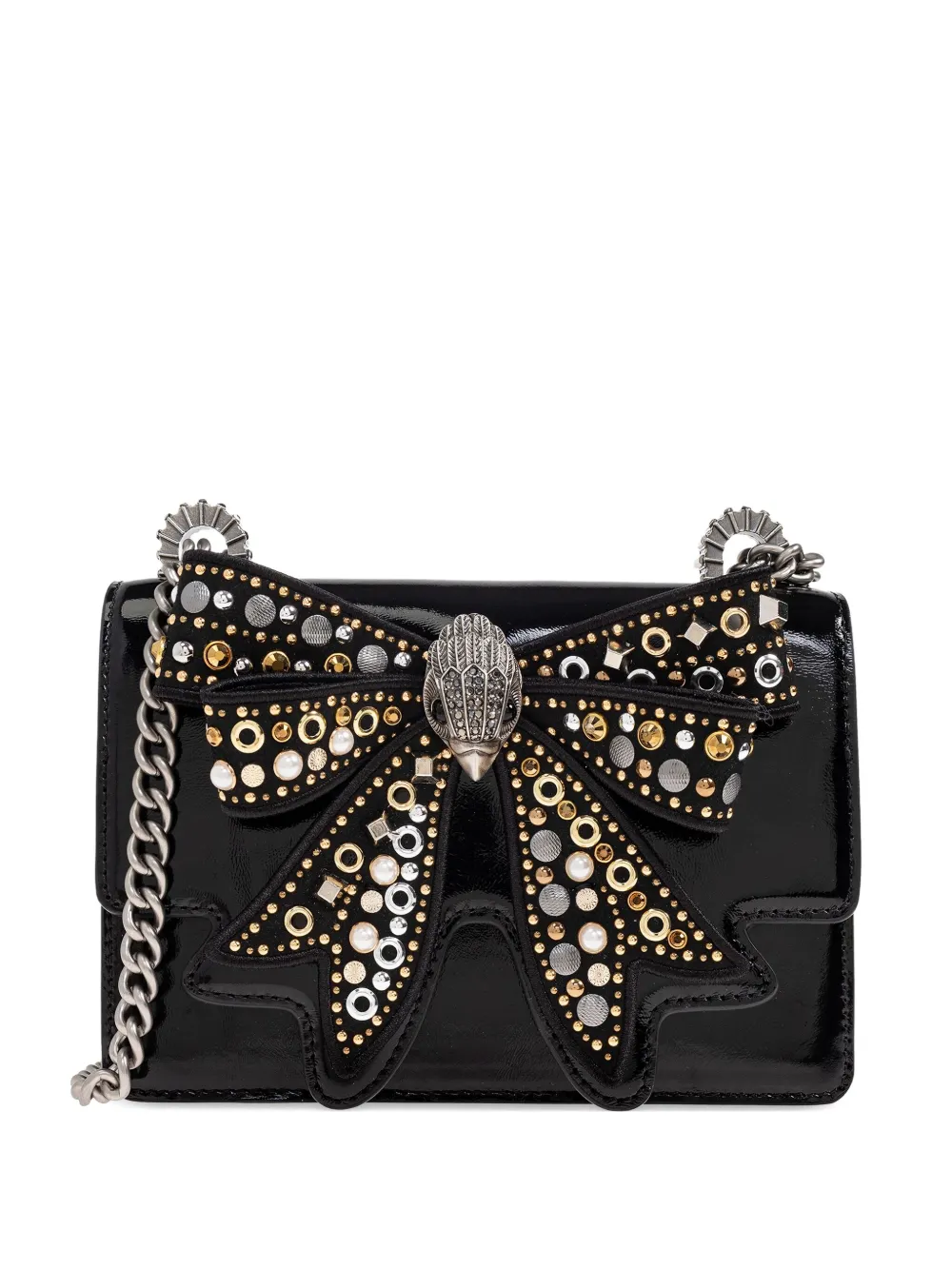 

Маленькая сумка через плечо Bow Shoreditch Kurt Geiger London, черный