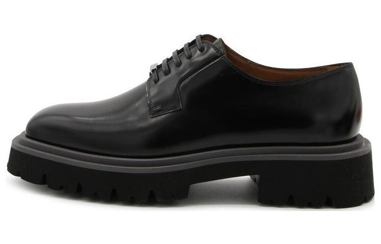 

Туфли-дерби Ferragamo со шнуровкой, черный