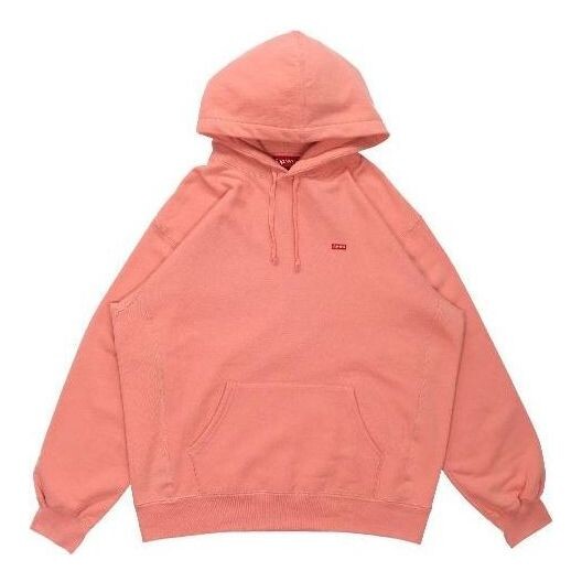 

Толстовка small box hooded sweatshirt 'pink' Supreme, розовый
