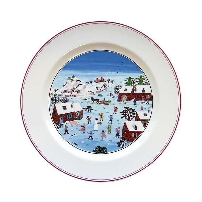 

Рождественская тарелка Villeroy & Boch Naif, мультиколор