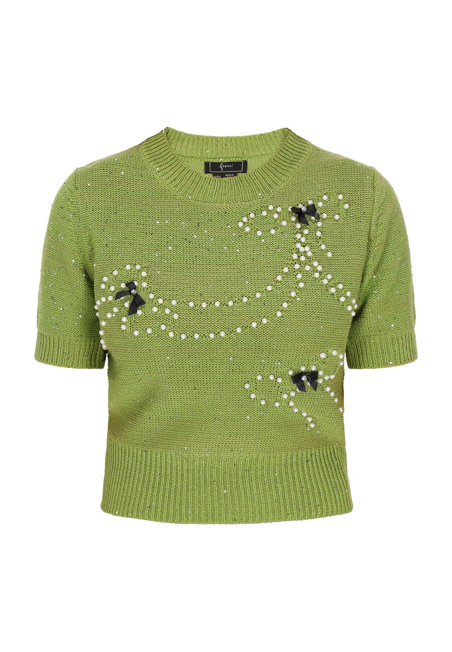 

Свитер faina Fashion Look, цвет Kiwi