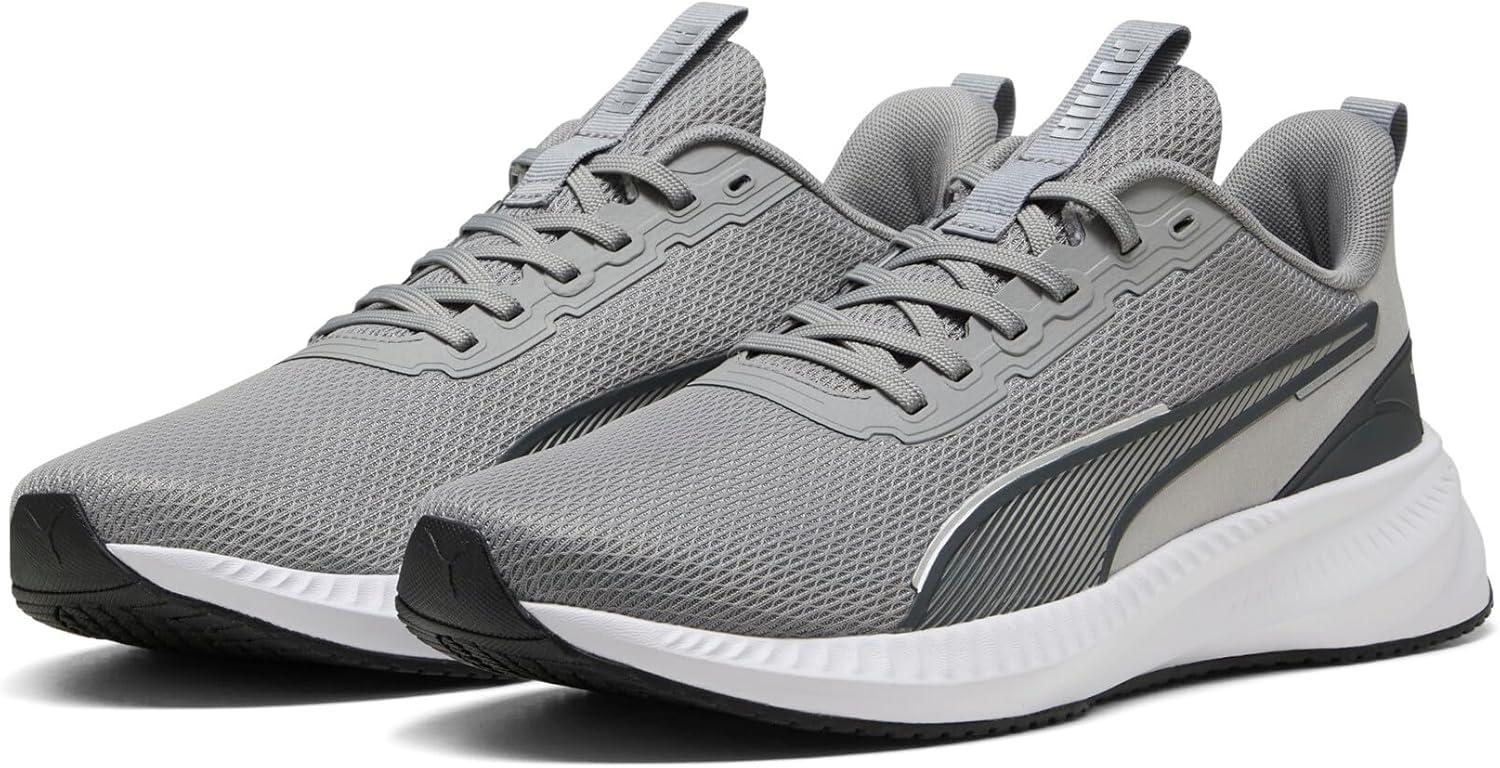 

Кроссовки PUMA Unisex-Adult Flyer Lite 3, черный/серый