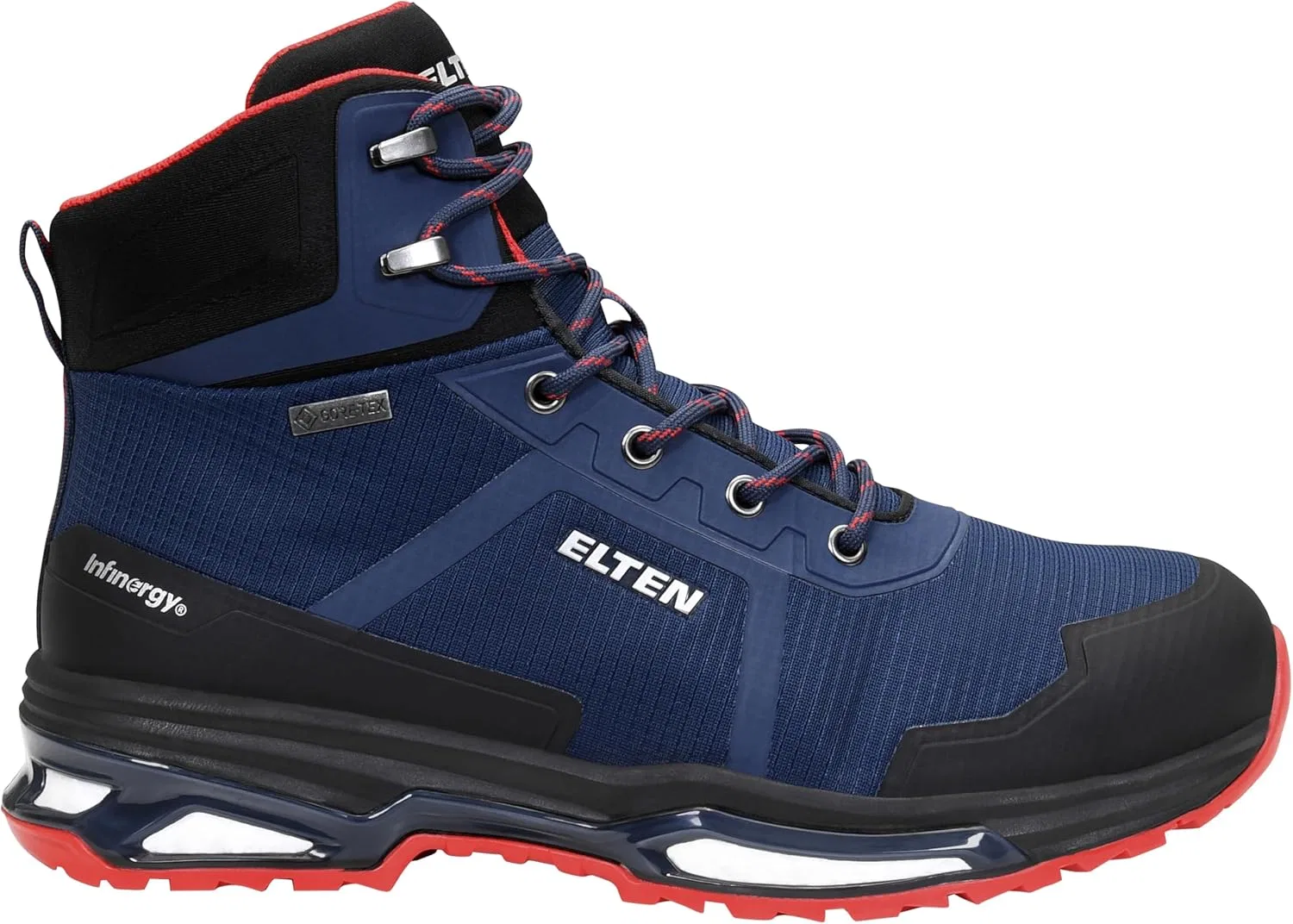 Защитные ботинки ELTEN Unisex Bente Xxe Gtx Blue Mid Esd S3 — фото 2