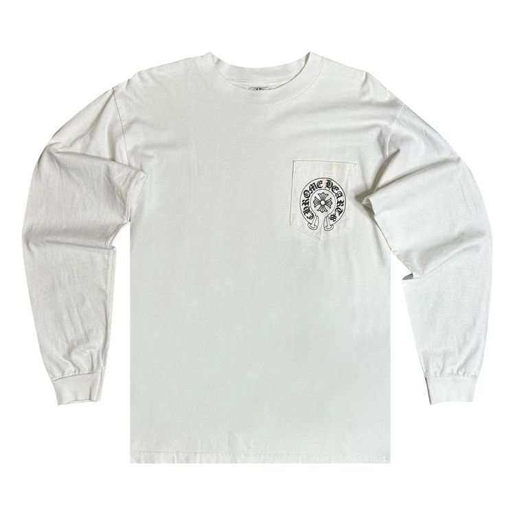

Футболка Chrome Hearts Las Vegas Exclusive Long-Sleeve T-Shirt, White/Black