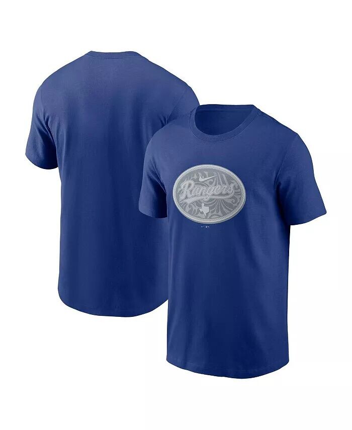 

Мужская футболка Royal Texas Rangers Local Hometown Nike, синий