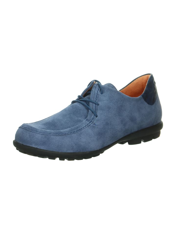 

Туфли на шнуровке Think!, цвет denim/kombi