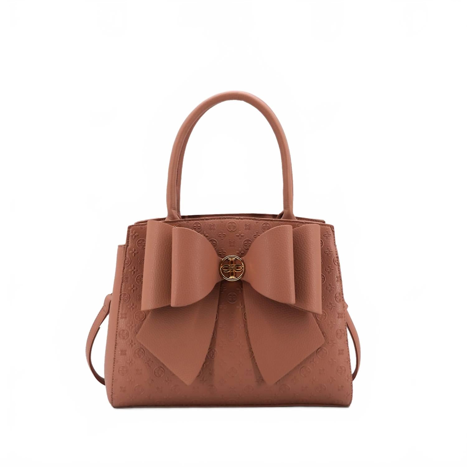 

Like Dreams Женская сумка Crossi Elegance Large Bow из веганской кожи, сиреневого цвета