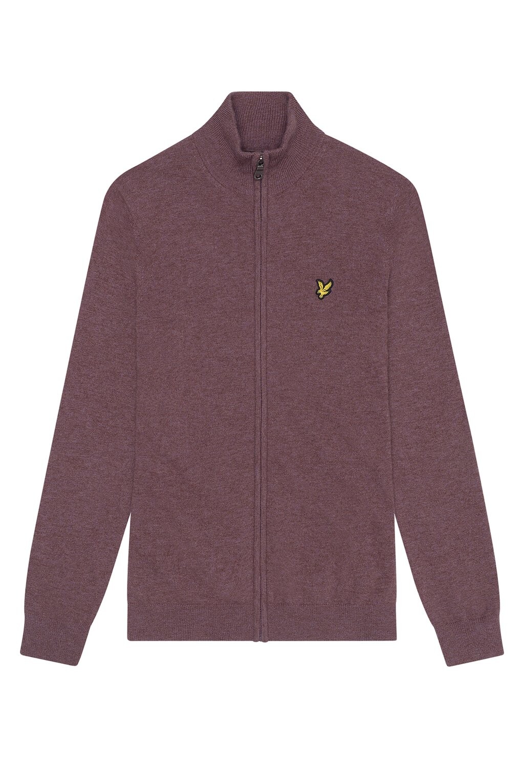 

Кардиган ZIP THROUGH Lyle & Scott, лиловый