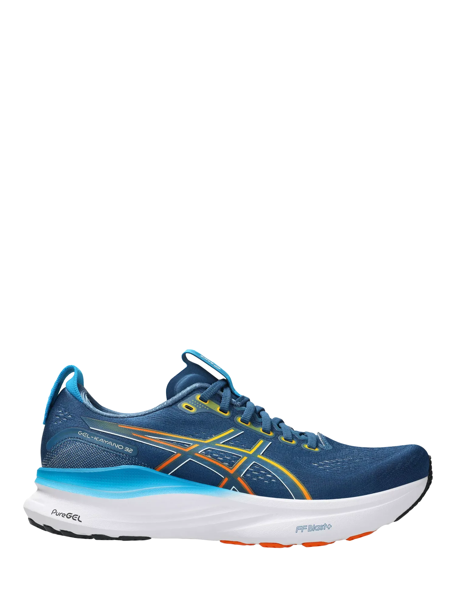 Мужские беговые кроссовки GEL-KAYANO 32, синие/разноцветные ASICS