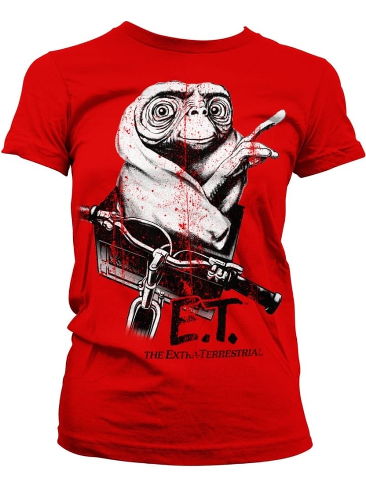 

Футболка E.T., красный