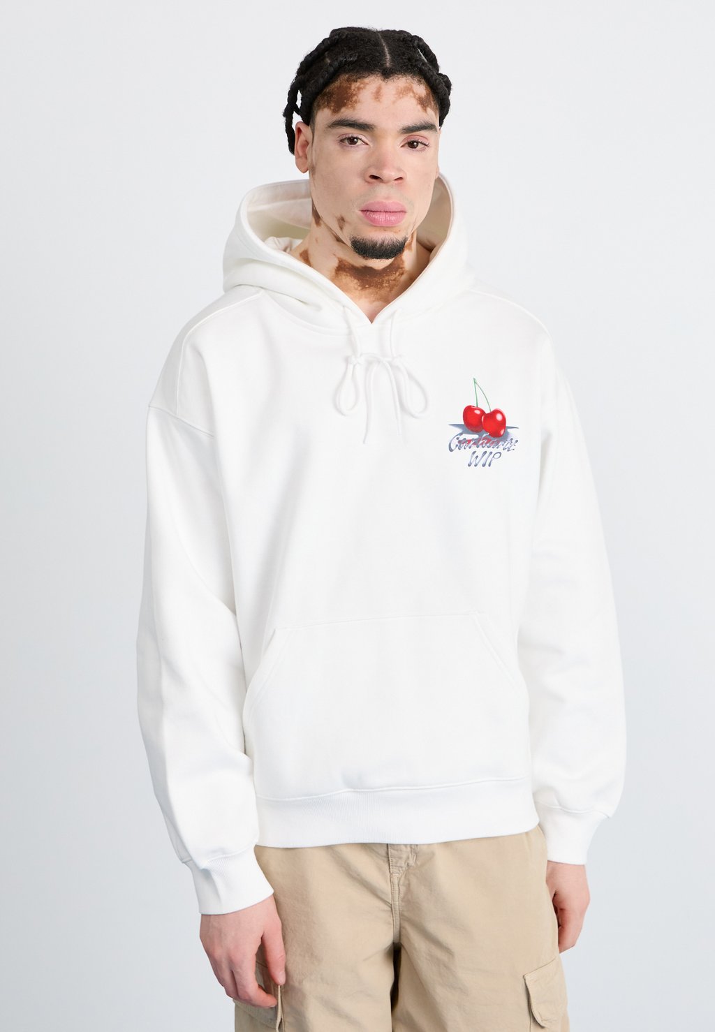 

Толстовка с капюшоном HOODED JAKE GARCIA - Sweatshirt Carhartt WIP, белый