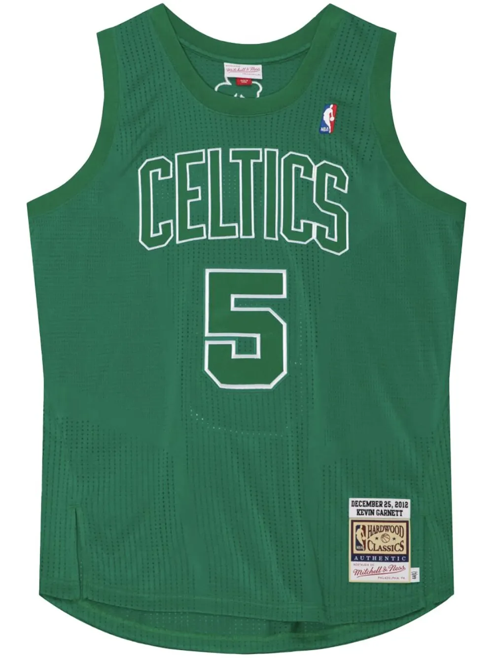 

Топ NBA Boston Celtics 2012 Kevin Garnett Christmas Day Mitchell & Ness, зеленый