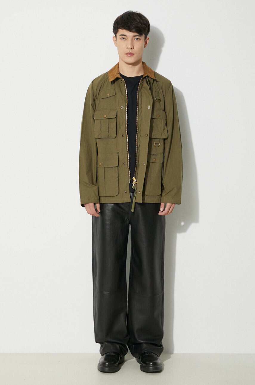 

Куртка повседневная из хлопка Modified Transport Barbour, зеленый